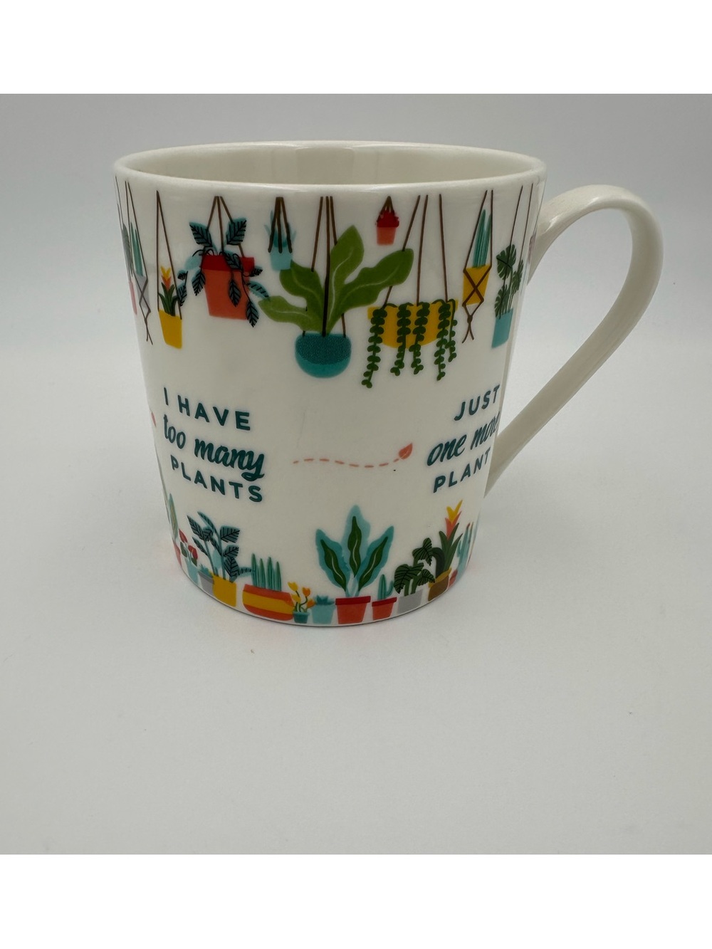 Ginger Fox Plant Addict~ I Have Too Many Plants Ceramic Mug